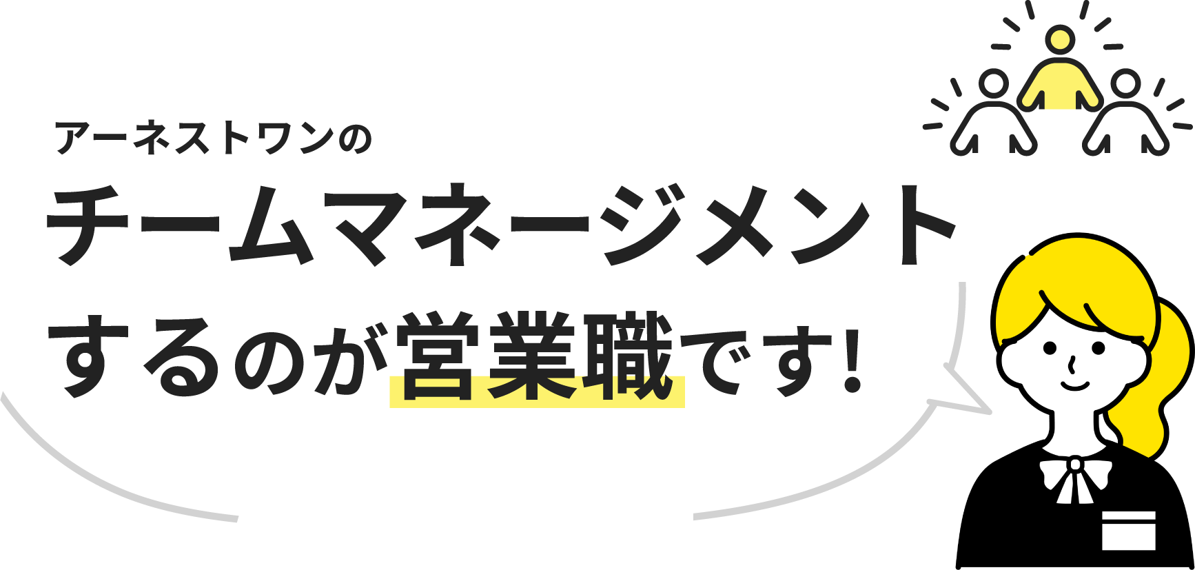 �A�[�l�X�g�����̃`�[���}�l�[�W�����g
          ����̂��c�ƐE�ł�!